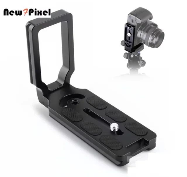 Plate Para Tripé Câmera Na Vertical L Câmera DSLR Mirrorless - Foto 2
