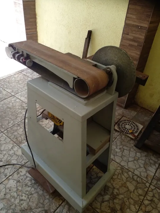 Lixadeira combinada industrial