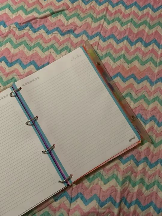 Fichário Personalizável c/ refil de 1000 folhas  - Foto 4