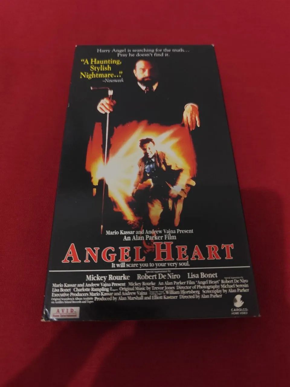 VHS Coração Satânico (Angel Heart) - Importado
