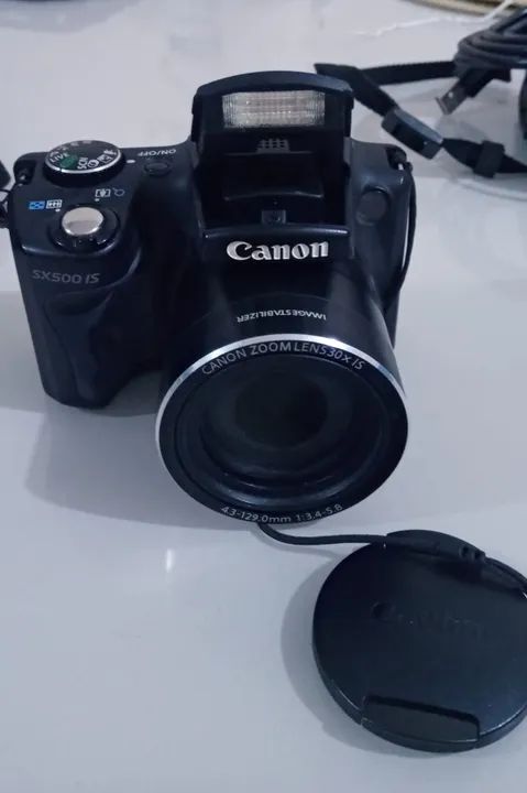 Camera Canon SX500 IS - Zoom Lens 30x IS - Foto 4