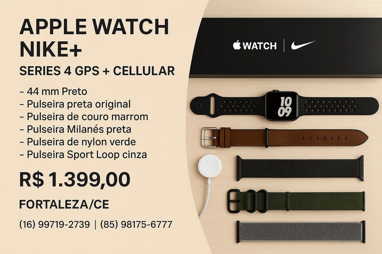 Apple Watch Nike+ Series 4 GPS + Cellular