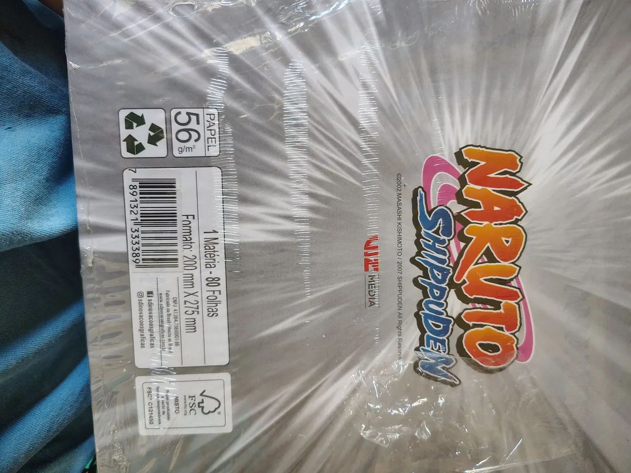 Caderno de materia Naruto  - Foto 4