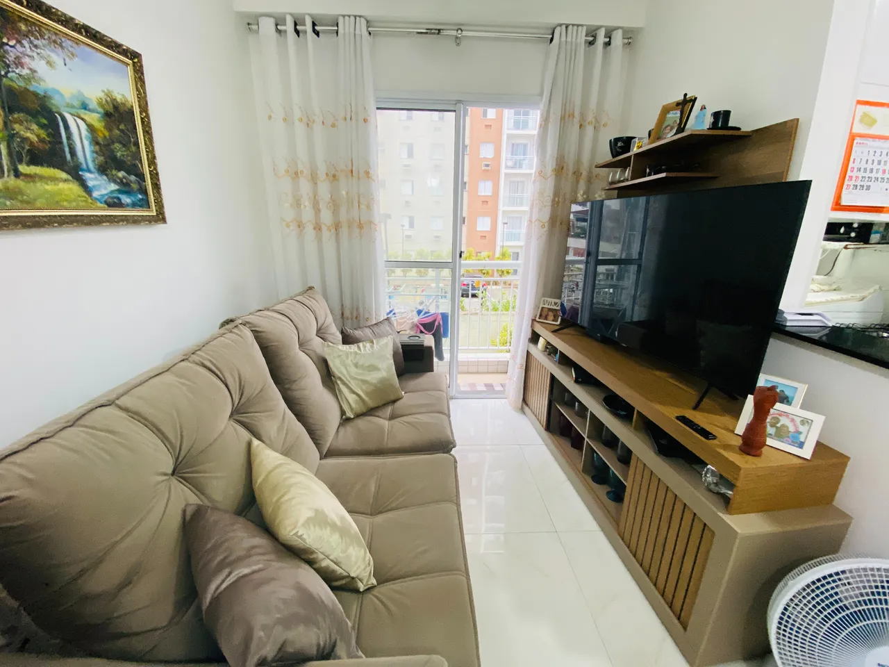 Apartamento à venda em Praia Grande-SP, bairro Ocian, 2 quartos, 1 sala, 1 banheiro, 1 vag