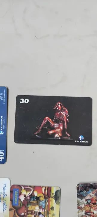 Cartões telefônicos antigos  - Foto 4