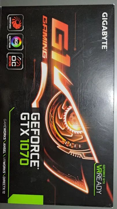 GTX 1070 GYGABYTE G1 Gaming