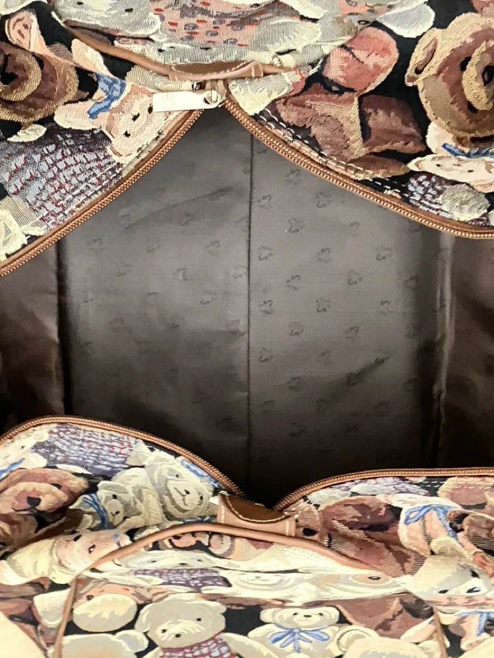 Bolsa de viagem com estampa de ursinhos - Foto 3