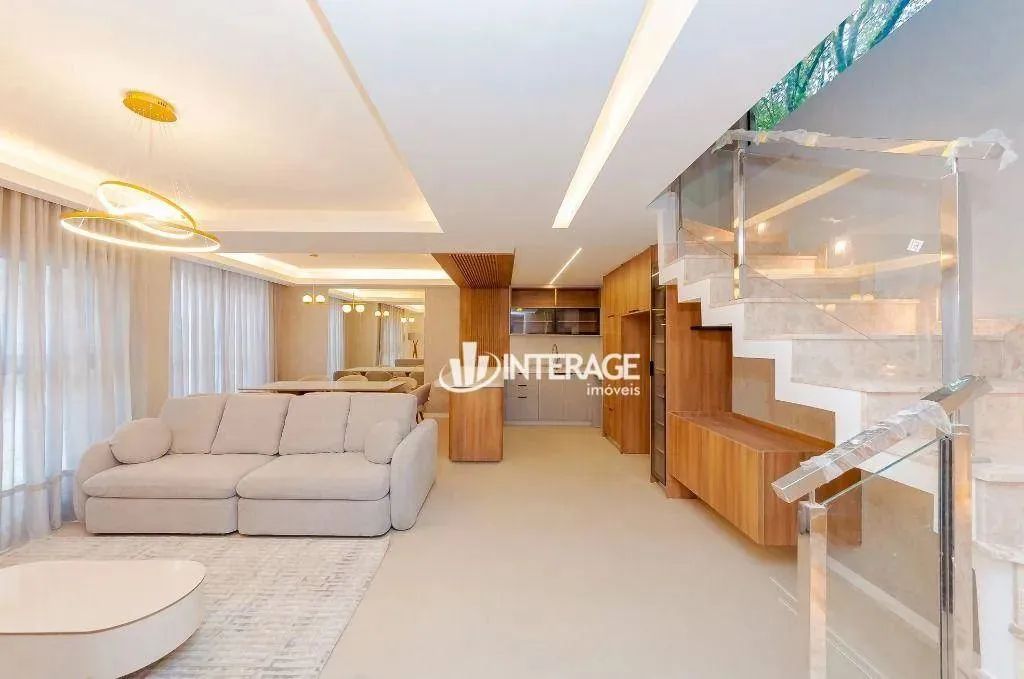 Casa com 3 dormitórios para alugar, 128 m² por R$ 15.062,00/mês - Santa Felicidade - Curit - Foto 2