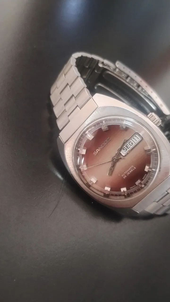 Relógio Sandoz Automático 36 mm - Foto 4