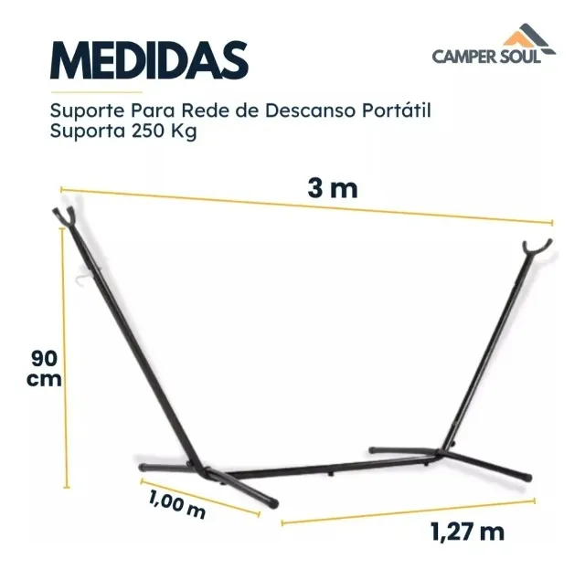 Suporte de rede de chão