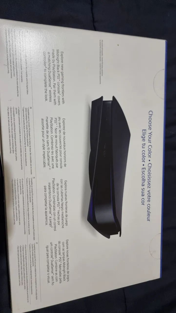 Capas para Console PlayStation 5 - Preto - Foto 2