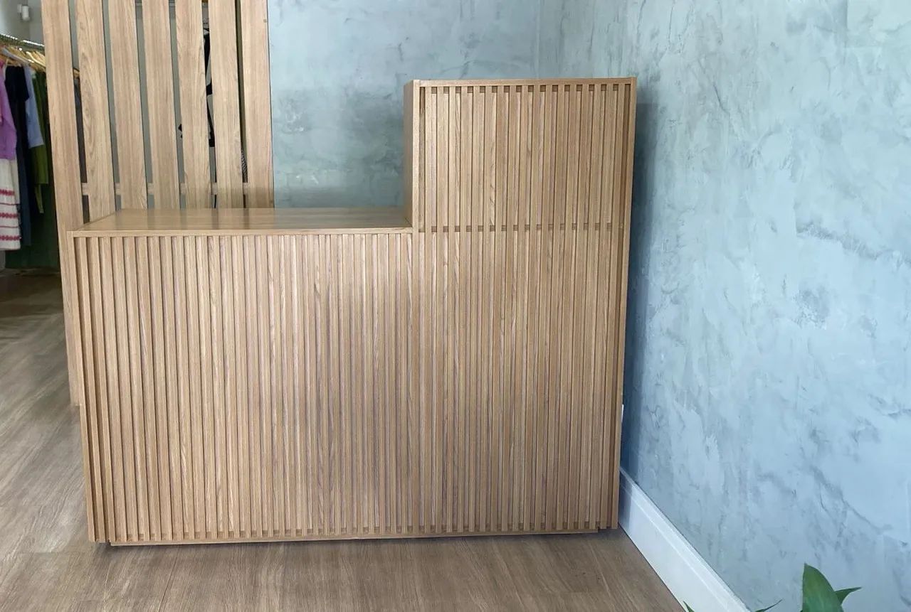 Balcão de Escritório em Madeira - Foto 4