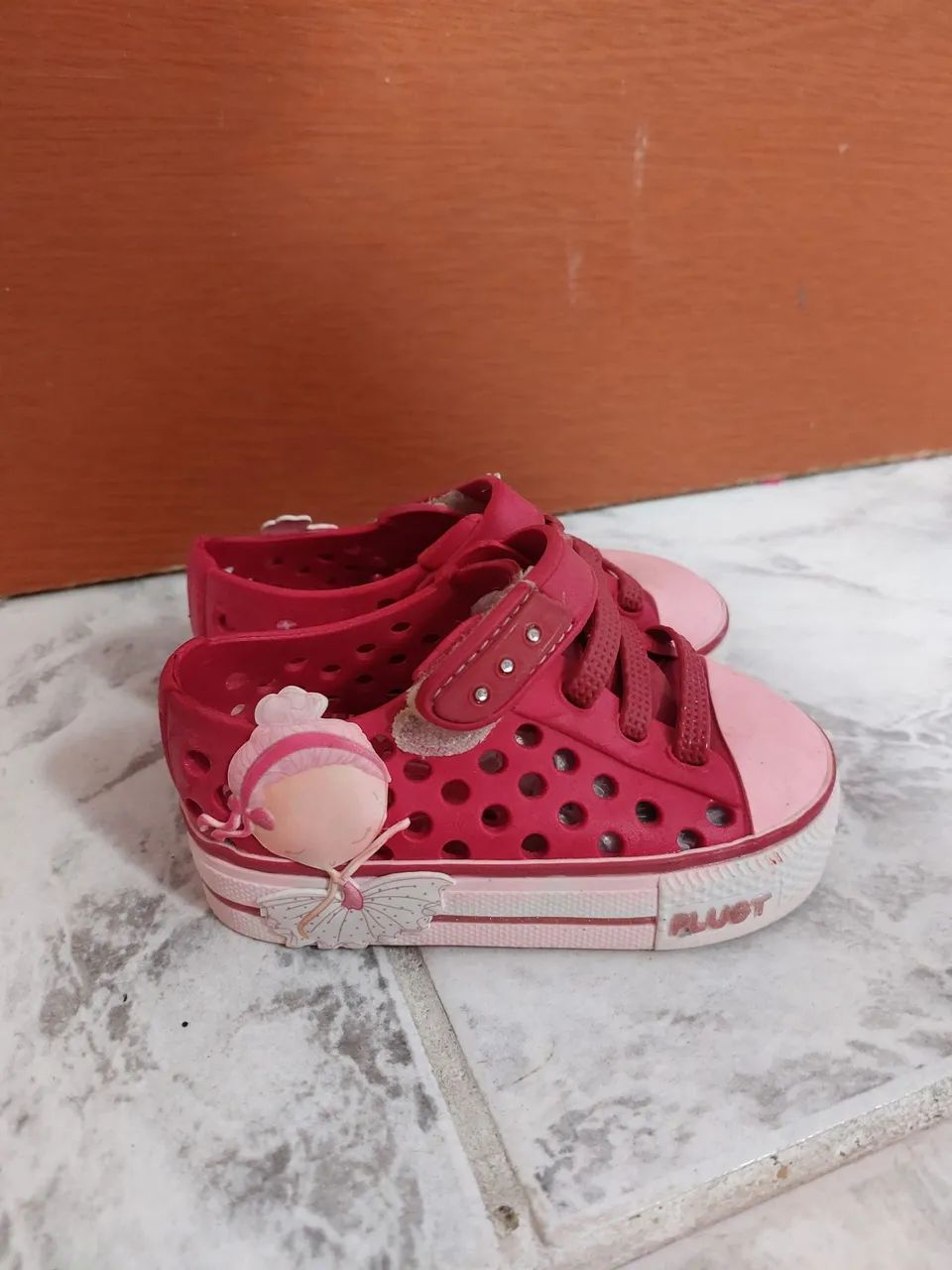 Tênis infantil rosa - PLUGT - Foto 2