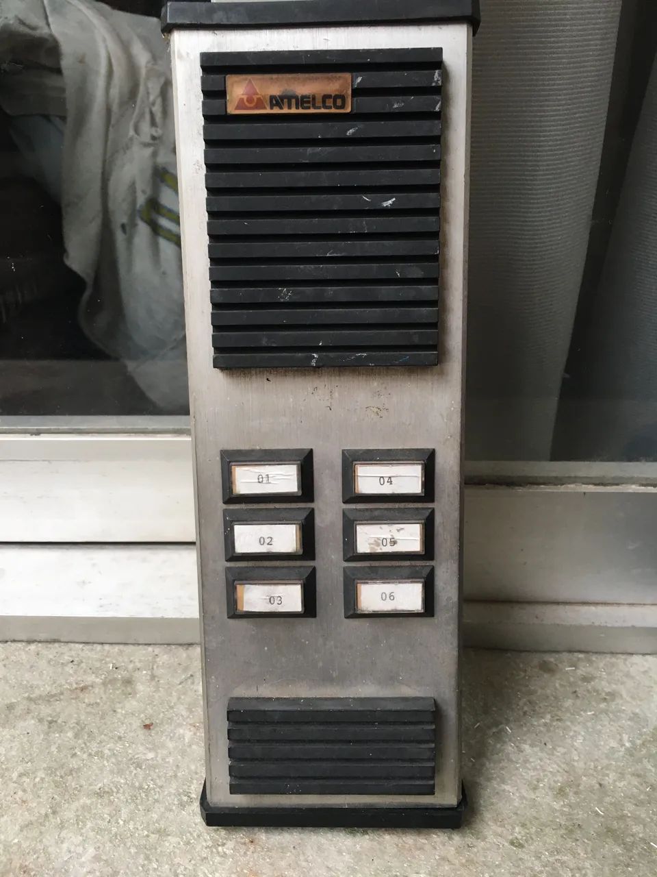 Interfone Amelco 6 pontos antigo 