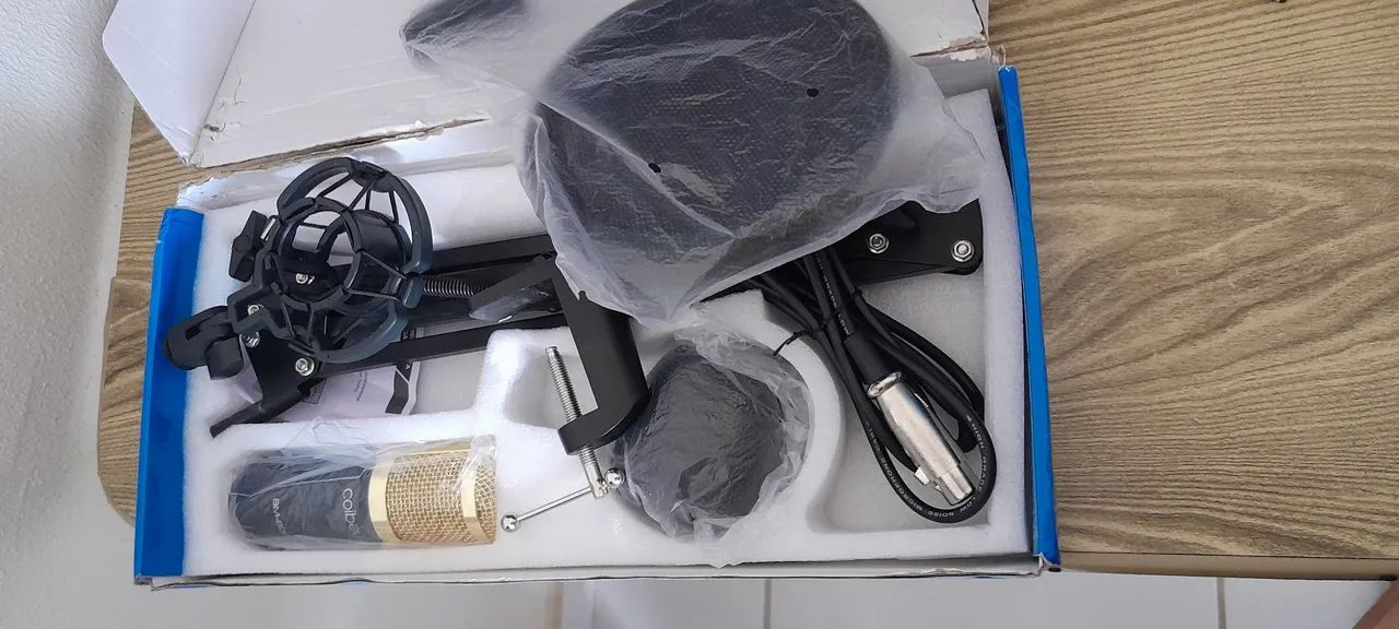 Microfone Condensador BM 800 Gamer Profissional com Braço Ajustável - Foto 3