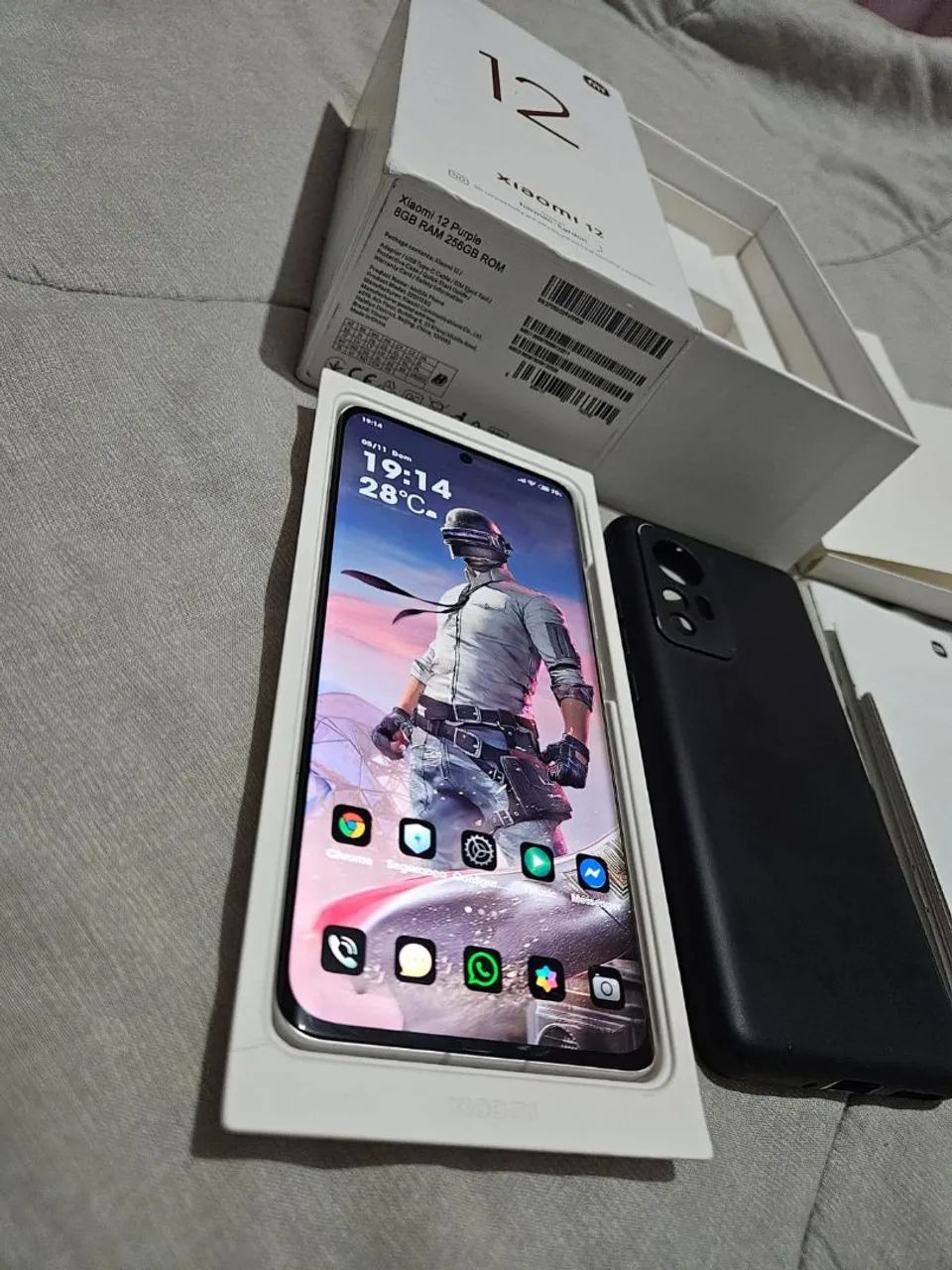 Xiaomi Mi 12 - 256GB, Snapdragon 8 Gen, Com Nota