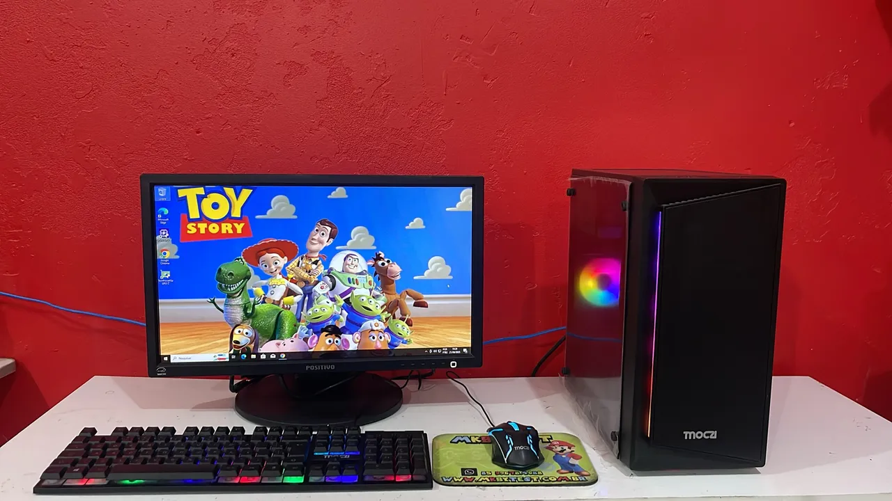 PC Completo - Home Office i5 monitor 20 polegadas