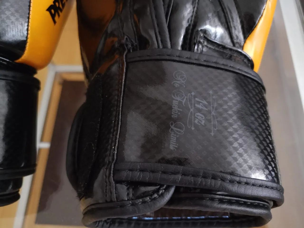 Luvas de Boxe Pretorian Black Line - Tamanho M - Foto 4