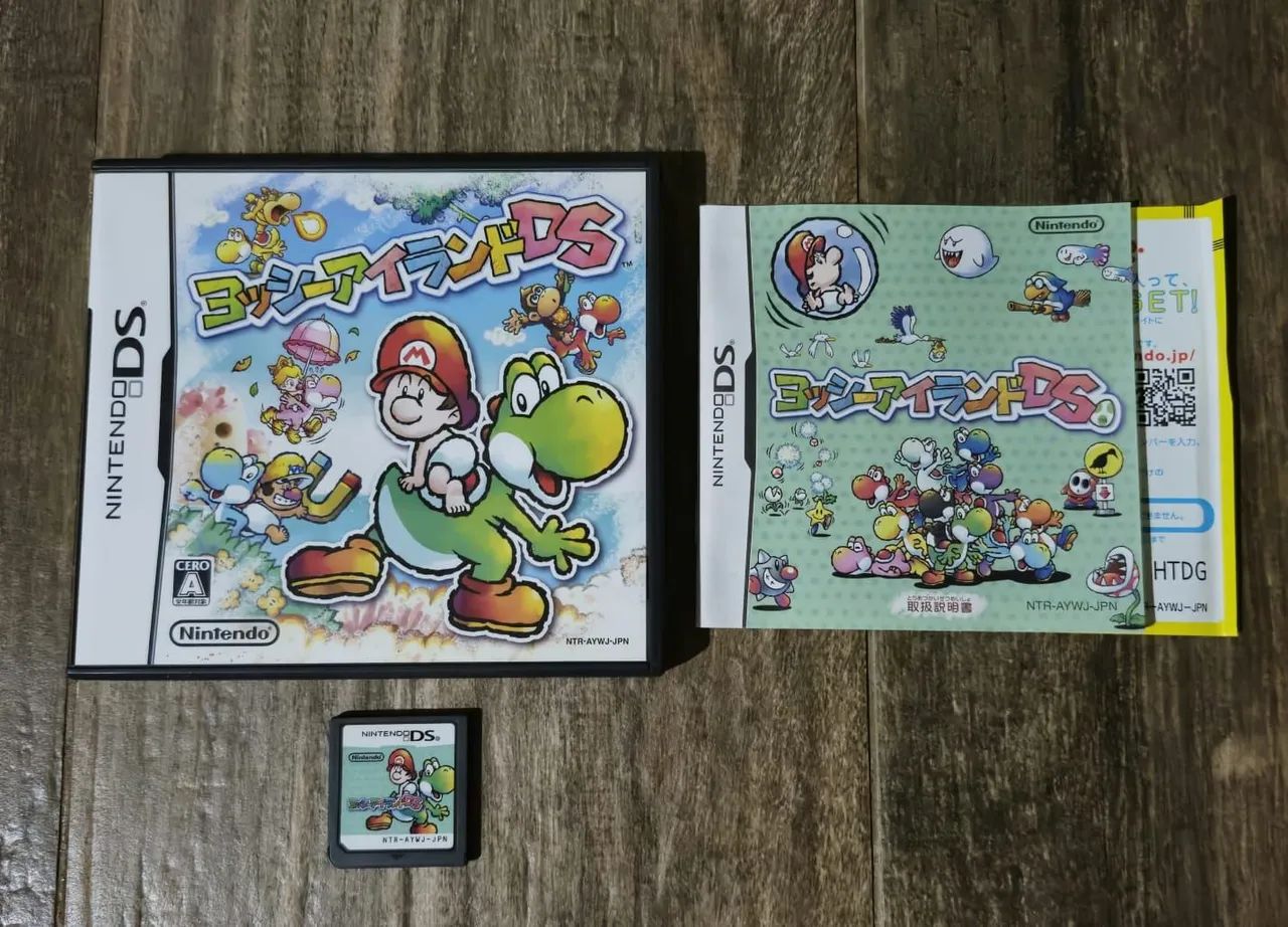 YOSHIS ISLAND NINTENDO DS ORIGINAL JAPONES 