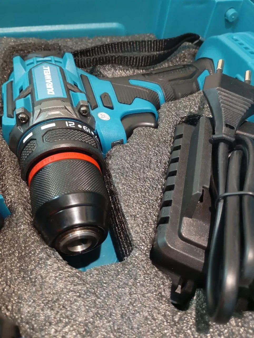 Parafusadeira + Chave de Impacto Sem Fio DURAWELL Brushless 68V