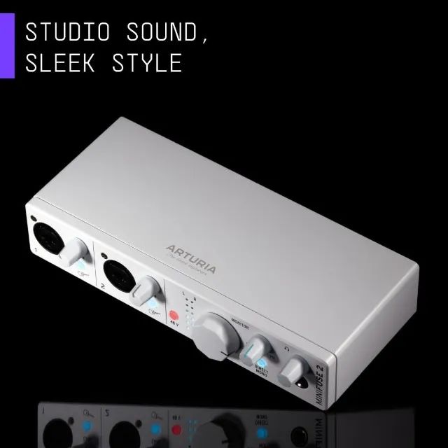 ARTURIA - Minifuse 2 Interface Usb Compacta De Áudio E Midi  - Foto 3