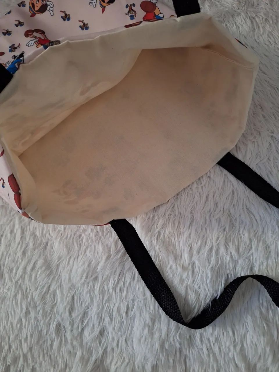 Bolsa Ecobag com estampa personagem Disney  - Foto 4