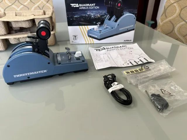 Thrustmaster Tca Quadrant Airbus Edition Azul-claro