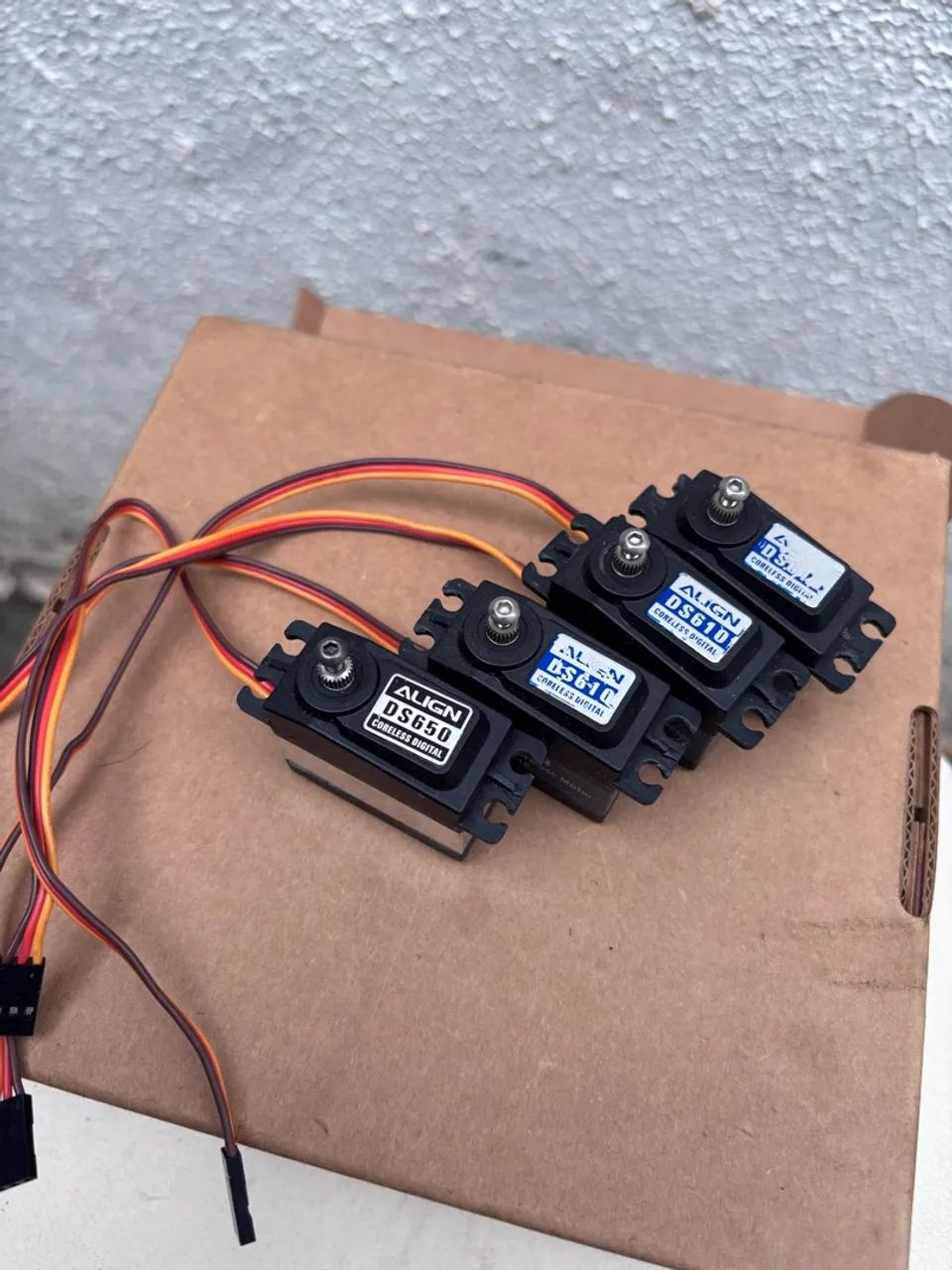 Servos Align para helicóptero 550 600 - Foto 2