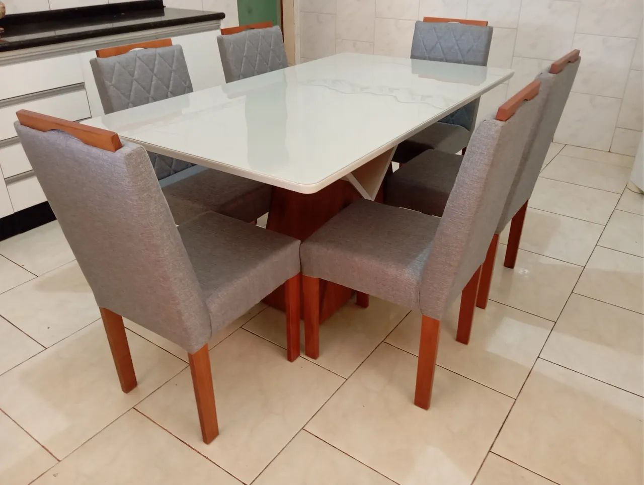 Mesa de jantar madeira 