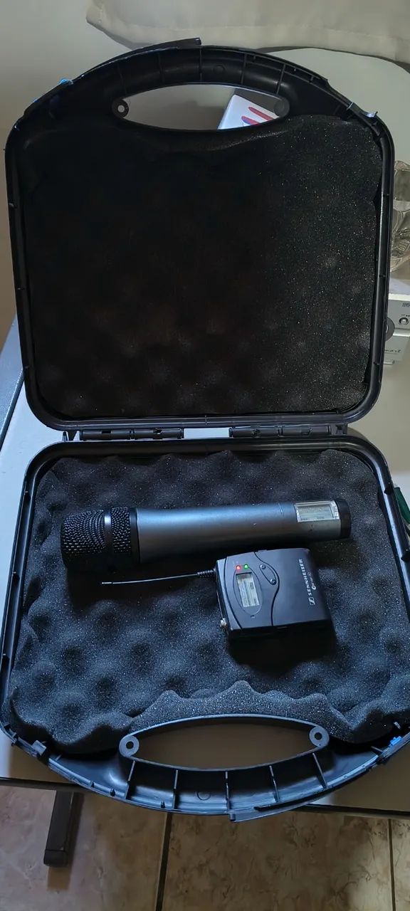 Microfone Sennheiser Ew100 G2 de mão para câmera ou som - Foto 5