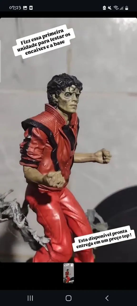 Michael Jackson boneco - Antiguidades - Rio Doce, Olinda