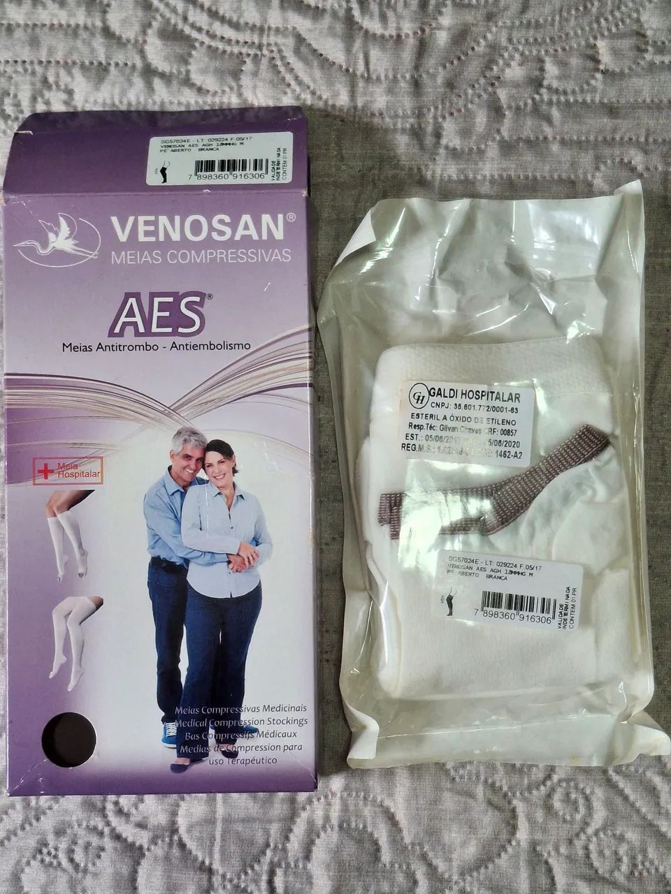 MEIA DE COMPRESSÃO ANTITROMBO VENOSAN 7/8