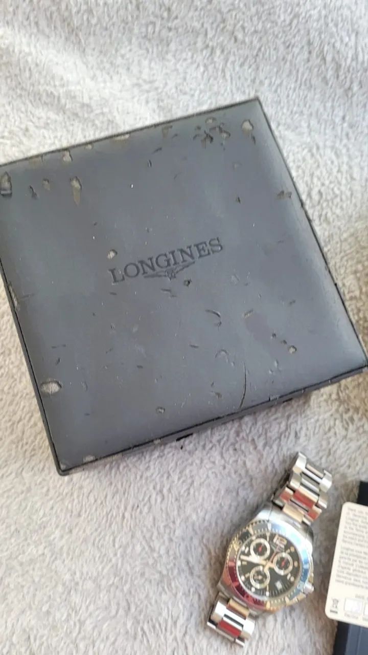 Relógio Longines HydroConquest Cronógrafo - Original Suíço - Foto 5