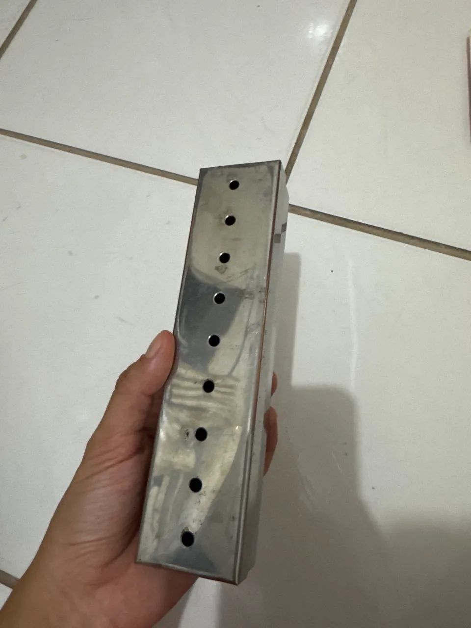 Estojo esterilização perfurado