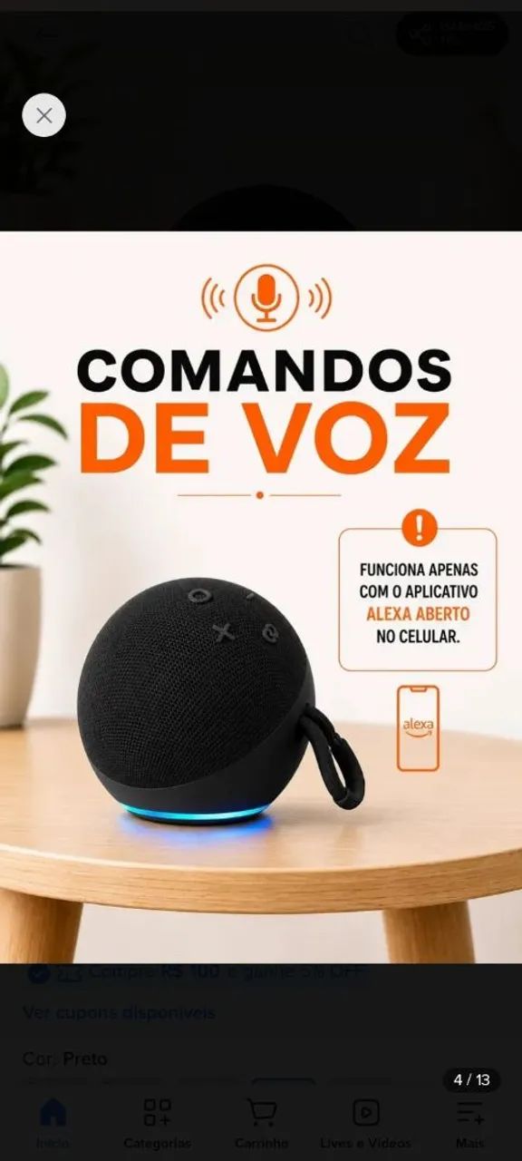 Caixa de som Bluetooth Alaxe - Foto 3
