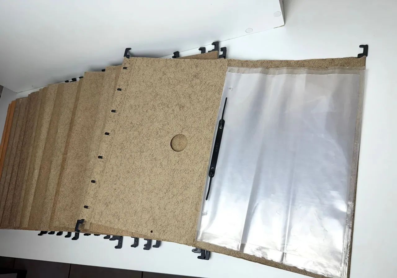 Pasta arquivo suspensa plástica 