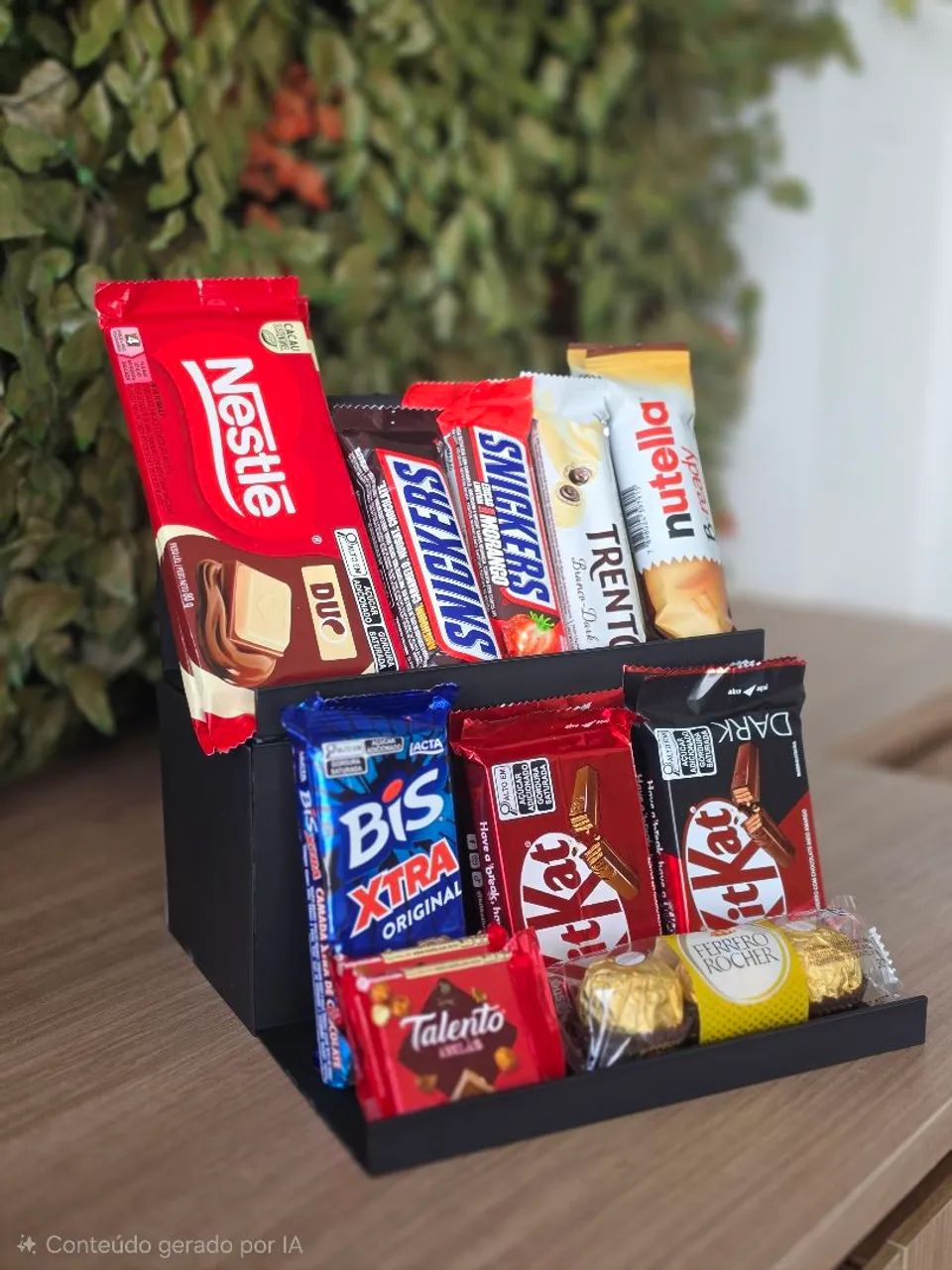Expositor Elevador para Chocolates, Doces e Produtos | Organizador para Balcão
