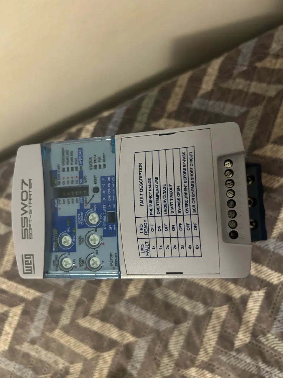 Inversor cfw 08 e Soft starter SSW07 para reparo - Foto 4