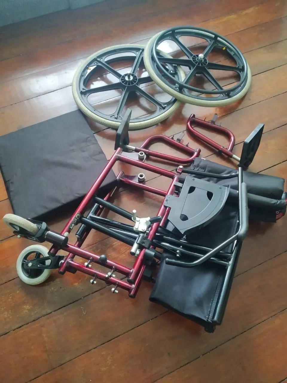 Cadeira de rodas prolife elite plus 130kg - Foto 2