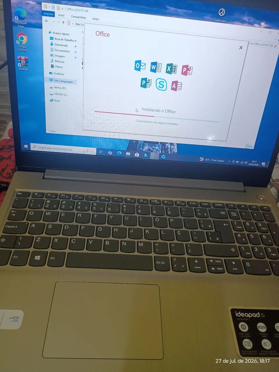 Notebook Lenovo Ideapad 3i - Foto 2
