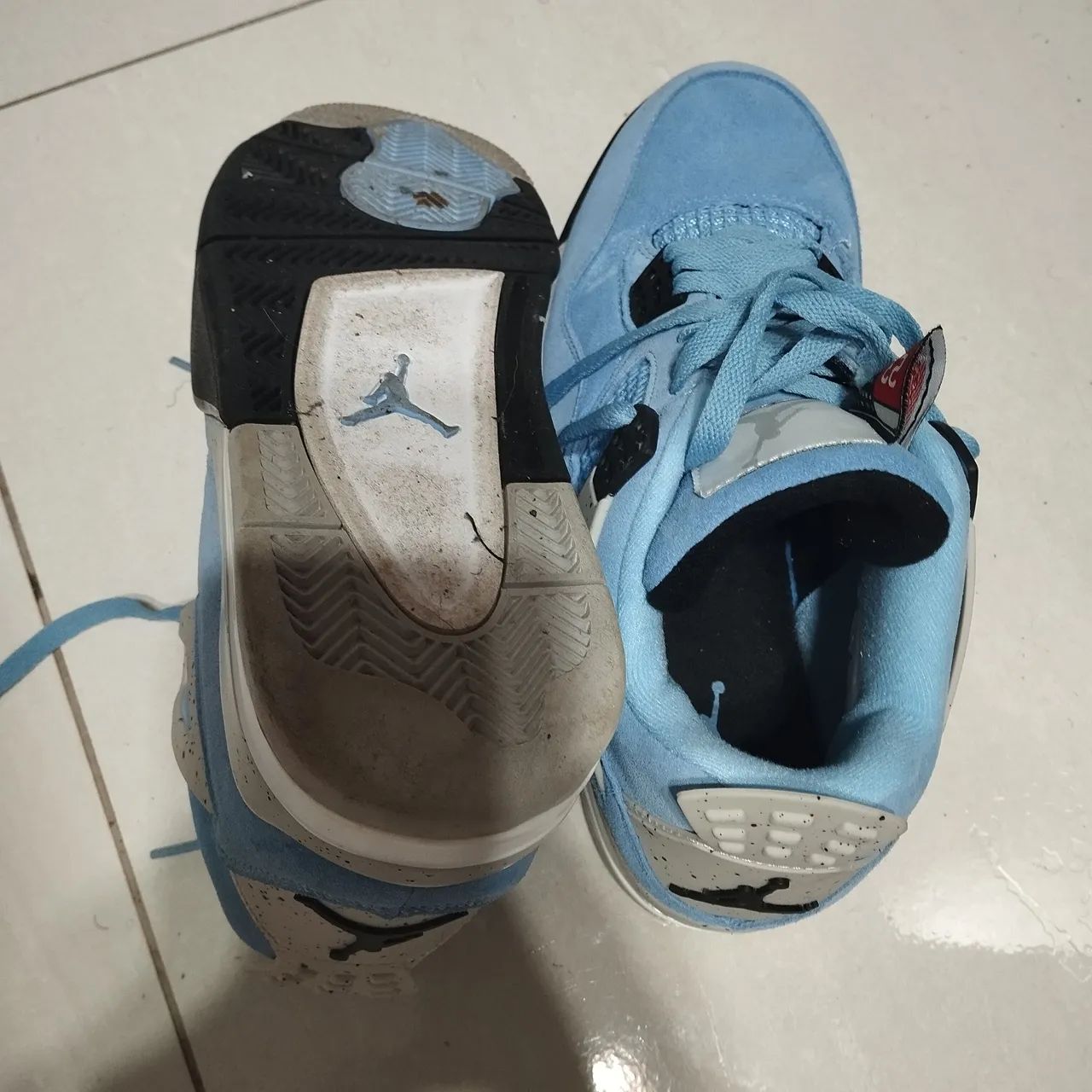 Tênis Jordan 4 Blue University  - Foto 3