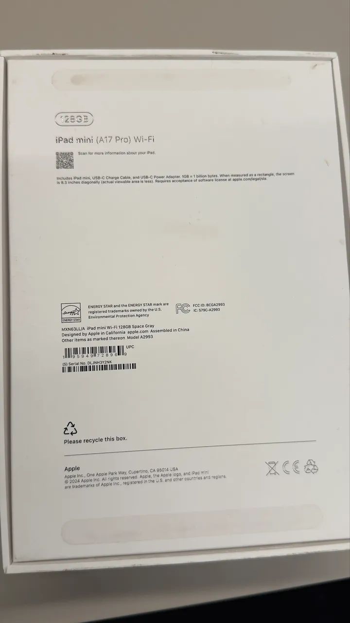 iPad Mini 7 128gb Excelente estado com caixa e cabos originais - Foto 4
