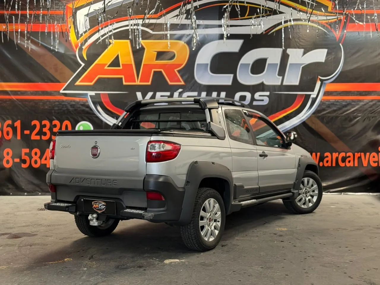 Fiat Strada Adv.1.8 16V Dualogic Flex CE 2015 - Foto 4