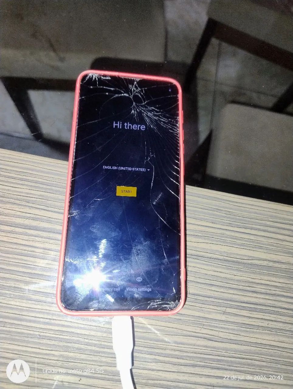 Vendo celular Moto e40 usado  - Foto 4