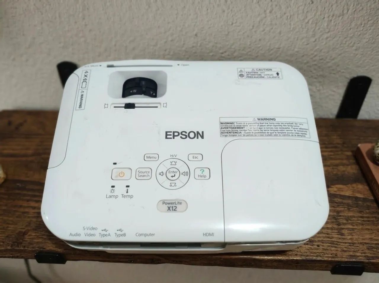 Projetor Epson x12 HDMI - Foto 3