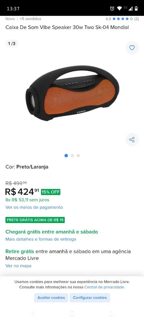 Caixa de som  - Foto 3