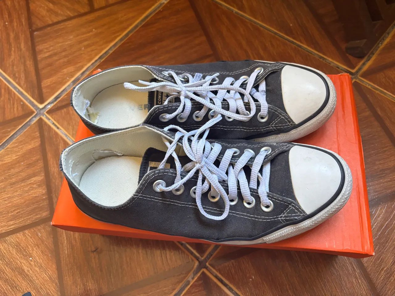 ALL STAR PRETO USADO - Foto 2
