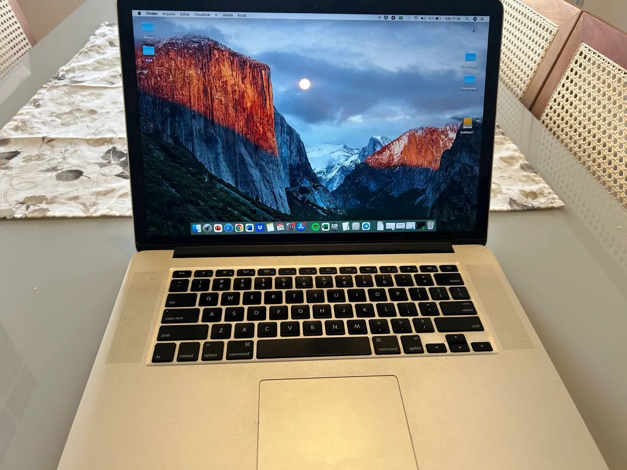 MacBook Pro Retina 15? Mid 2012 - Notebooks - Cidade Judiciária