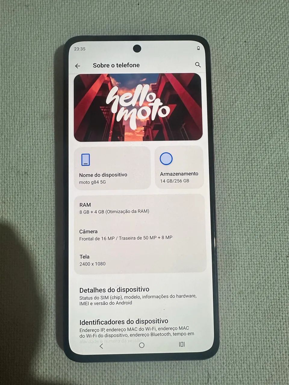 MOTO G84 256GB 5G 8RAM - Foto 4