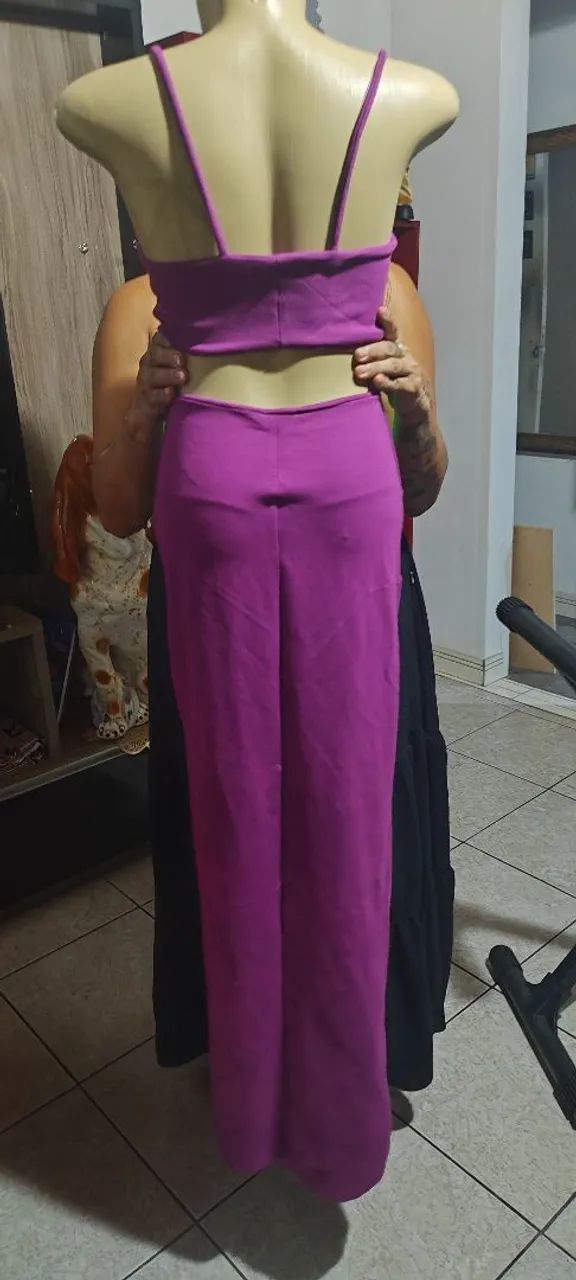 Vestido Gato Tonto Longo  - Foto 4